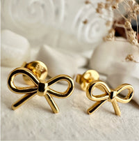 Zooey - Bow Stud Earrings
