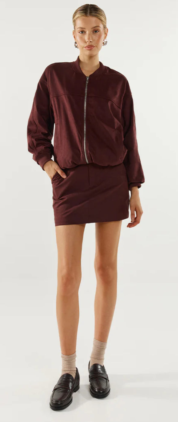 Deserae Jacket - Plum