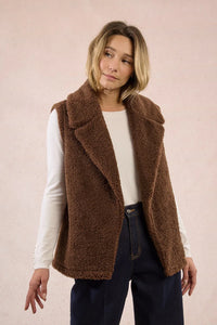 Ladies Woven Sleeveless Jacket