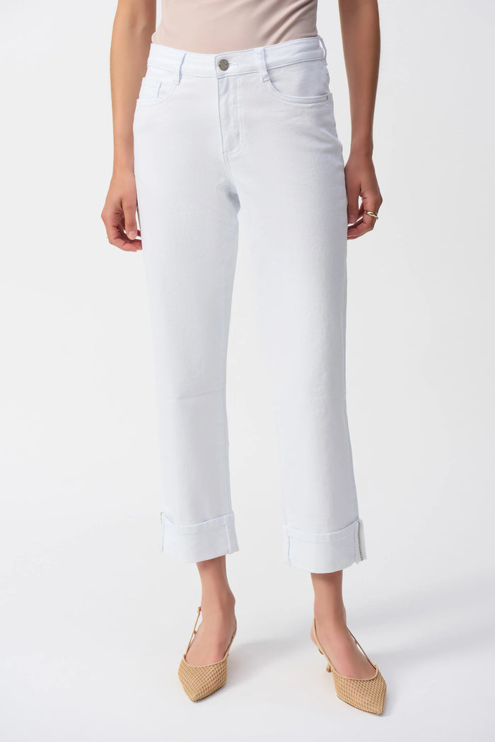 Slim Fit Cropped Jeans