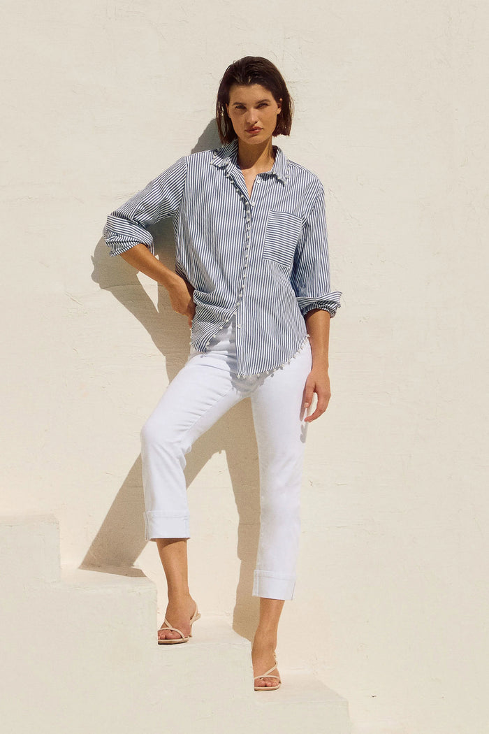 Slim Fit Cropped Jeans