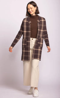 Harmon Cardi Brown