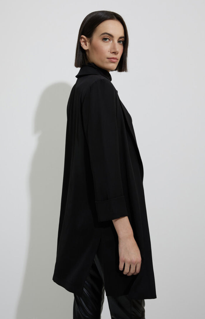 Open Front Regular Fit Jacket Style
