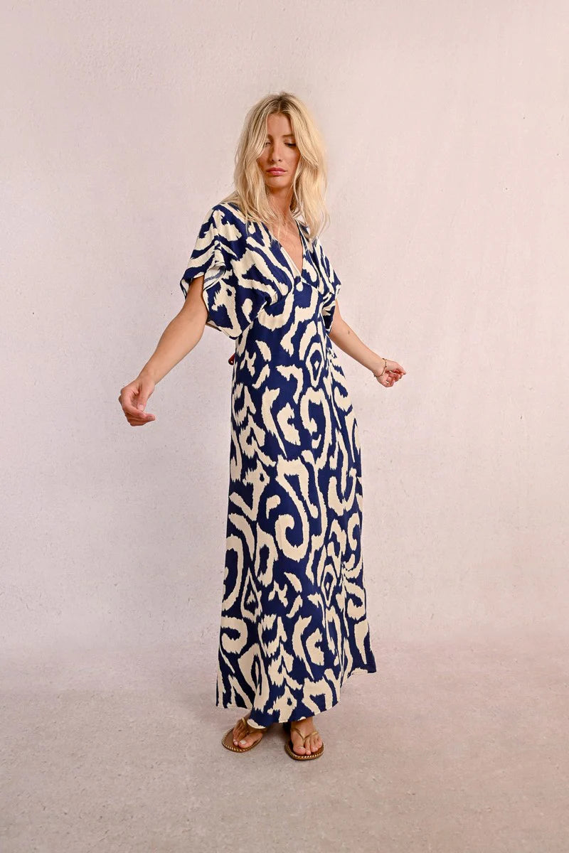 Long Printed Dress