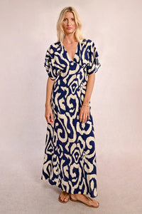 Long Printed Dress