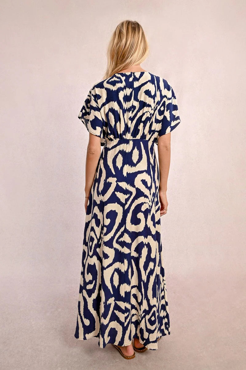 Long Printed Dress