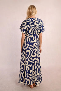Long Printed Dress