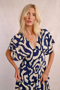 Long Printed Dress
