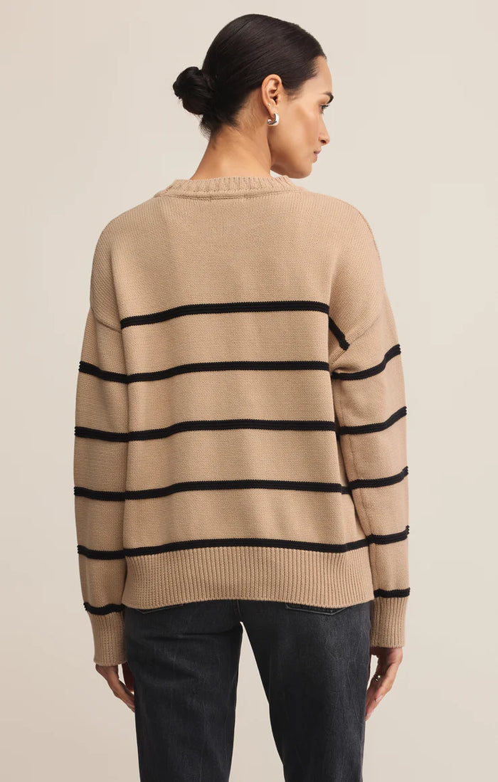Boyfriend Stripped Sweater