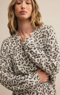 Luxe Leopard Long Sleeve Top