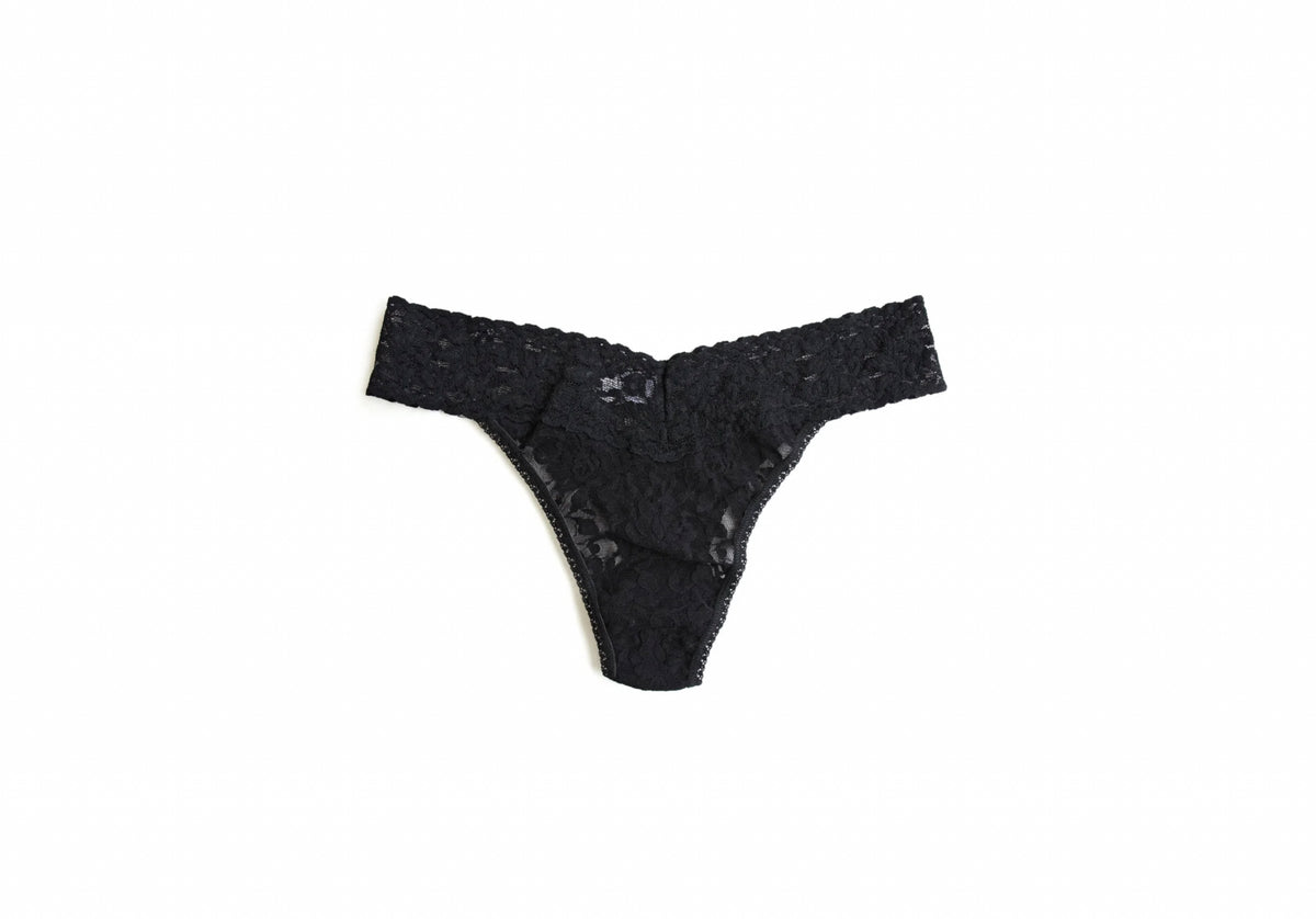 Signature Lace Original Rise Thong (Colours Vary)