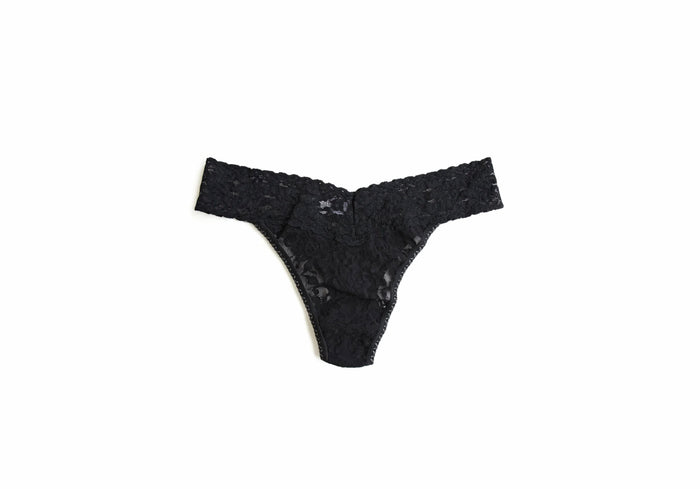 Signature Lace Original Rise Thong (Colours Vary)