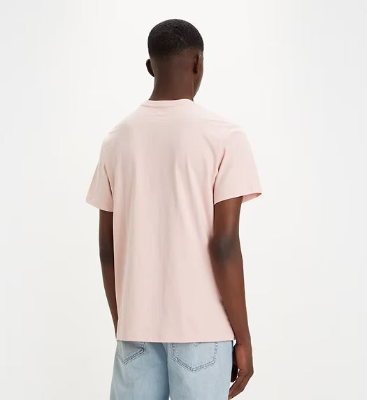 Classic Pocket Tee- Light Pink