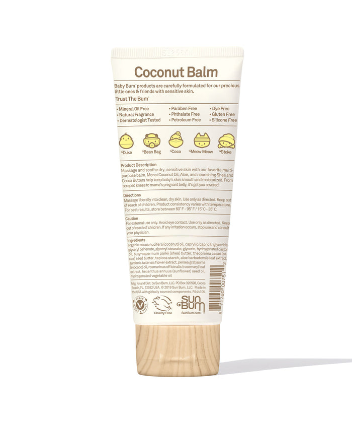 Natural Monoi Coconut Balm- Baby