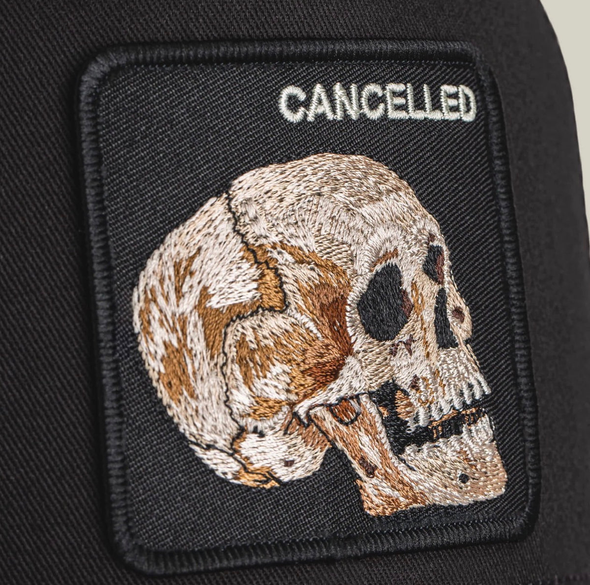 GOORIN BROS The Cancelled Skull Trucker Cap - Black