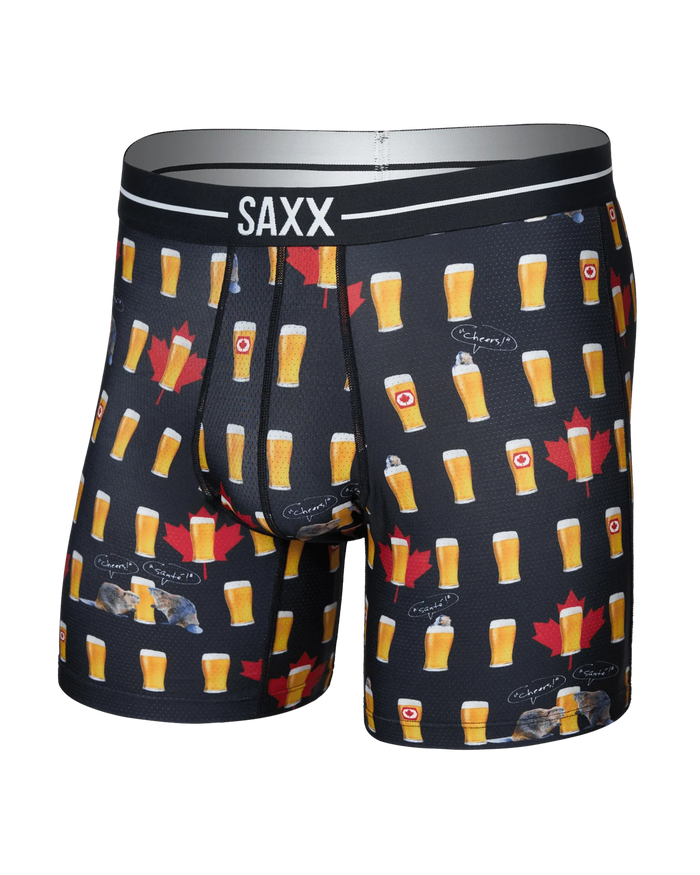 SAXX Volt Breathable Mesh Cheers Canada - Black