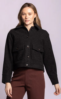 PINK MARTINI Khloe Coat - Dark Grey