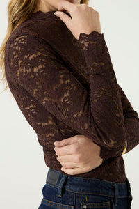 GARCIA - Lace Long Sleeve - Hazel Bloom