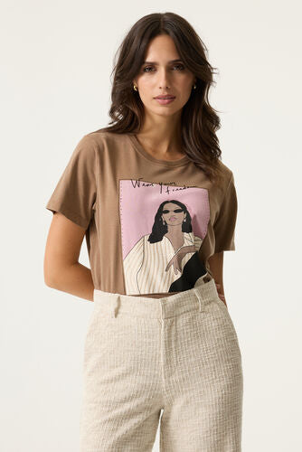 GARCIA -Brown T-shirt