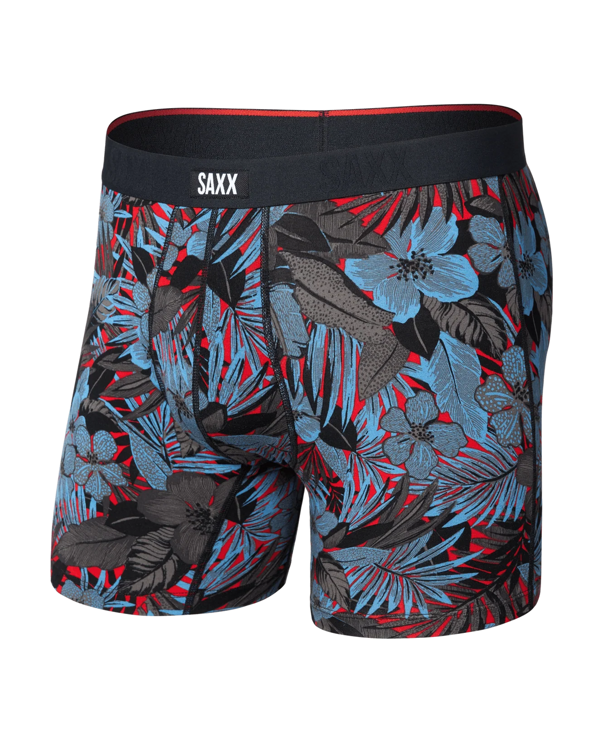 SAXX Vibe Xtra Soft Night Garden - Red Hot