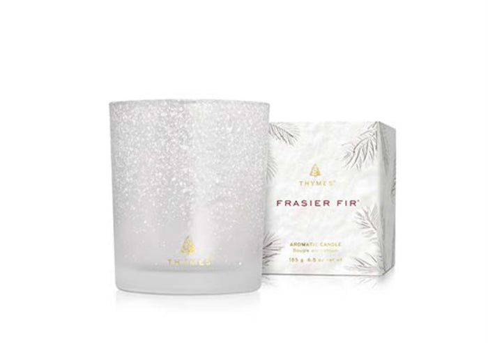 Flocked candle - 6.5oz