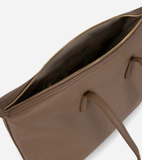 Abbi Grain Tote Bag - Toffee