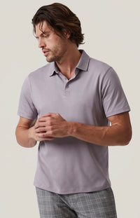 34 HERITAGE Polo T-Shirt - Lilac Dust