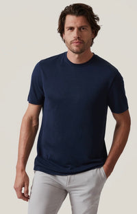 34 HERITAGE Pique T-Shirt - Indigo