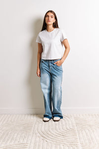 KUWALLA - Evelyn Perfect Tee - Heather Grey