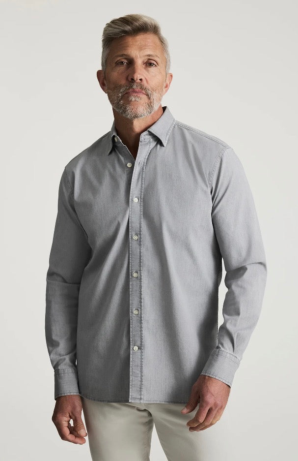 34 HERITAGE Denim Shirt - Grey