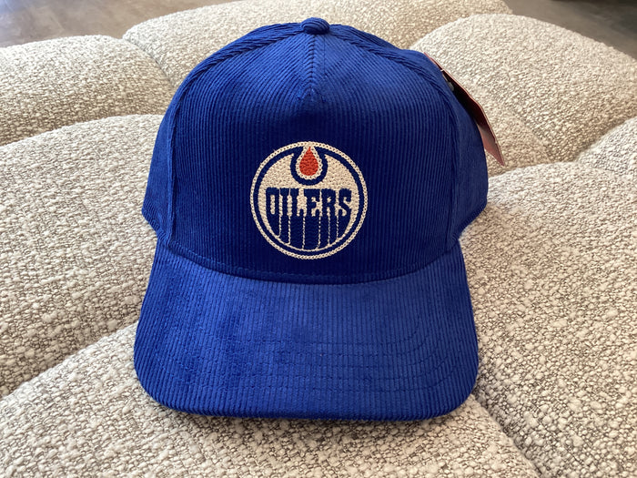 Edmonton Oilers Corduroy Valin Hat