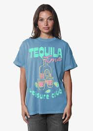 Tequila Time Boyfriend Tee