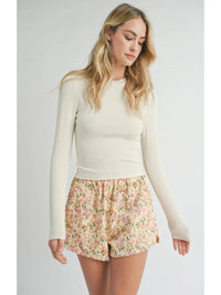 Ronan Crewneck Top - White