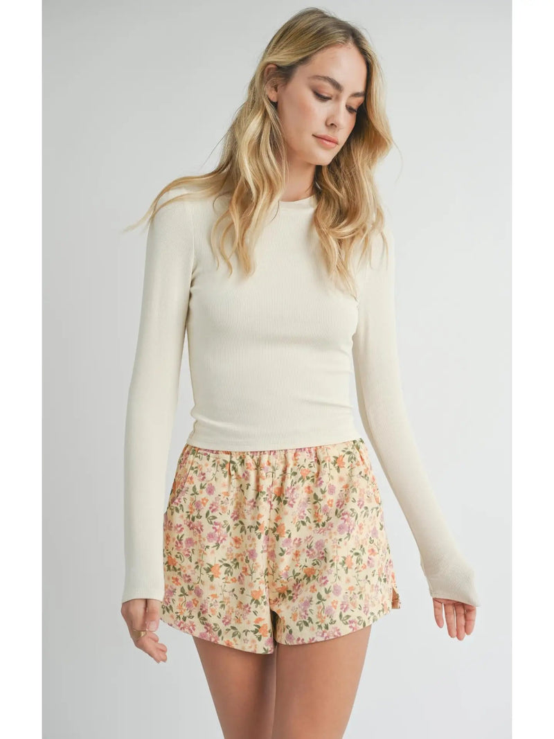 Ronan Crewneck Top - White