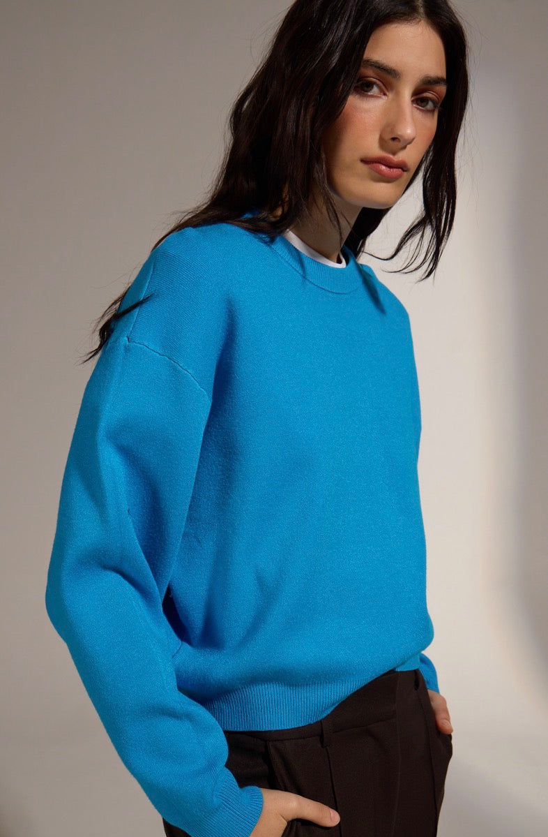 DELUC - Bowie Sweater - Blue