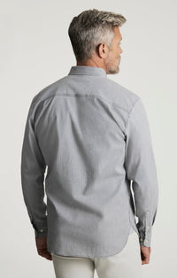 34 HERITAGE Denim Shirt - Grey