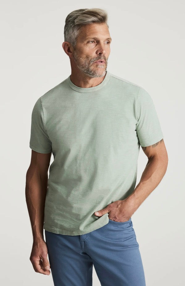 34 HERITAGE Slub Crew Neck - Iceberg Green