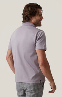 34 HERITAGE Polo T-Shirt - Lilac Dust