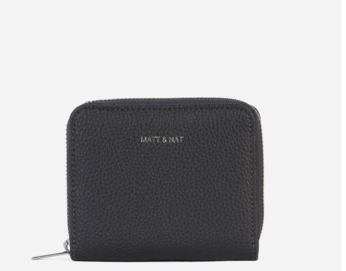 MATT & NAT Rue Sm. Purity Wallet - Coal