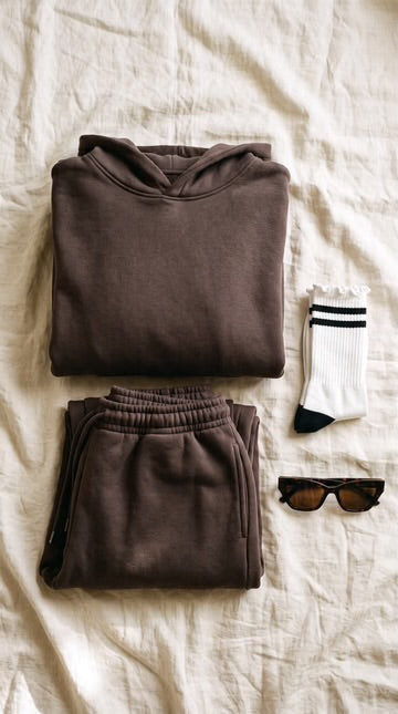 PRIV - Linden Hoodie & Sawyer Jogger - Expresso - Set