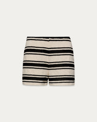 KUWALLA - Riviera Tank & Short Set - Cream/Black