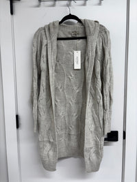 ASTRRID  Long Knit Cardigan - Cream
