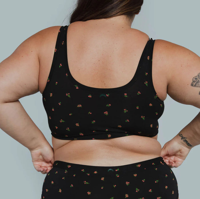HUHA Sporty Mineral Bralette - Midnight Rose