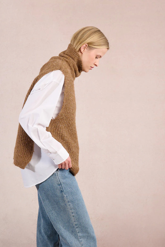 Ladies Knitted Sleeveless Sweater