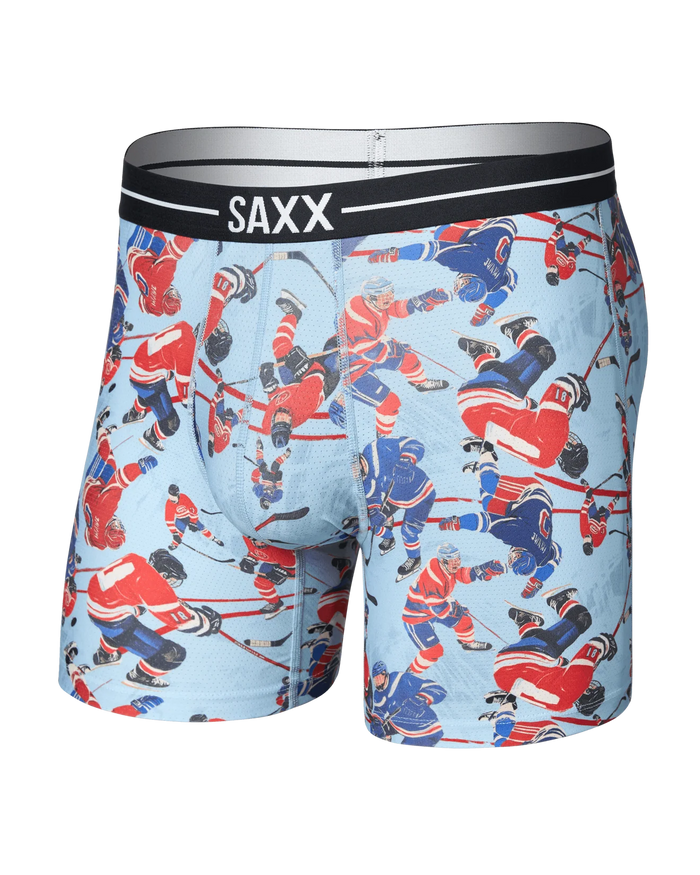 SAXX Volt Breathable Mesh Hockey Brawl - Blue