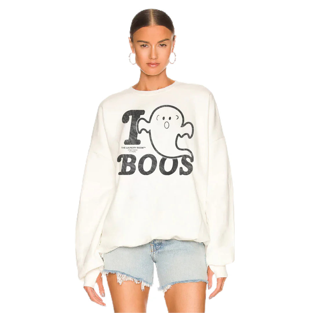I Boos Jump Jumper White