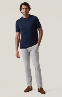 34 HERITAGE Pique T-Shirt - Indigo