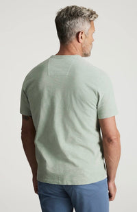 34 HERITAGE Slub Crew Neck - Iceberg Green