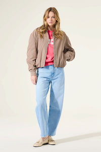 GARCIA Brown Bomber Water Repellent Jacket