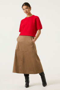 GARCIA Red Pullover Short Sleeve